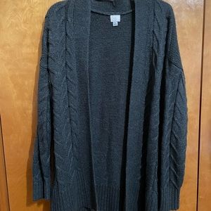 Dark grey cardigan